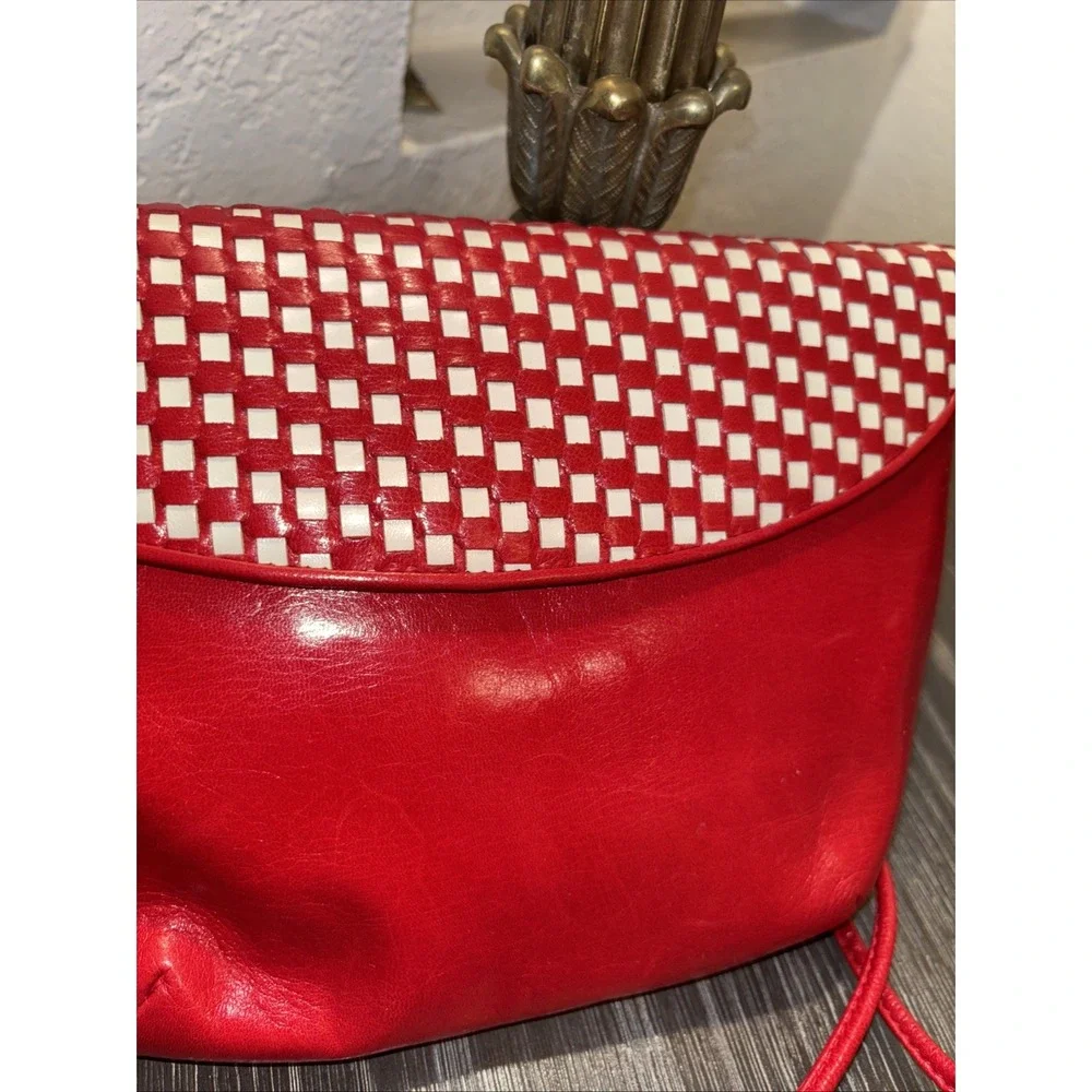 Vintage 80s Red Purse‎